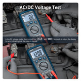VENLAB Digital Multimeter VM500A TRMS 6000 Counts Volt Ohm Amp Continuity Meter - Extra Image