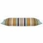 Corban Aqua Rectangle 35x70cm Striped Multicoloured Cushion Cover Nautical