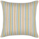 Pack of 4 Finn Yellow Multicoloured Retro Cushion Cover - Front View
