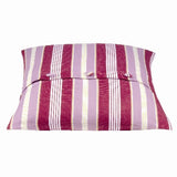 Coste Fuchsia 50x50cm Striped Cushion Cover - Front View