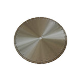 450mm Super Diamond RC Cutting Dry Saw Disc 18 Laser Welding 32T Ferroconcrete - Top-Down View
