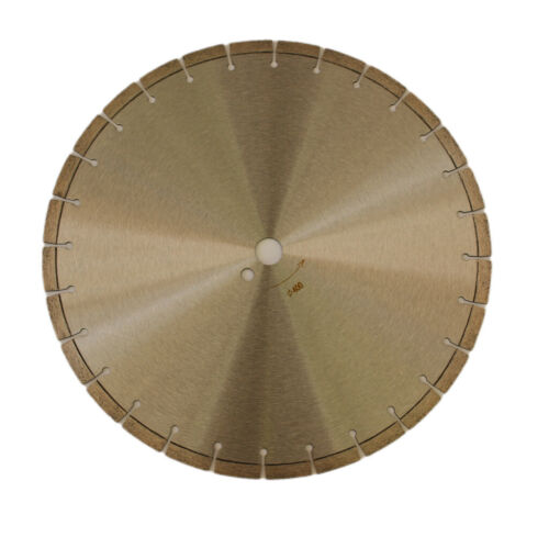 400mm Super Diamond RC Cutting Dry Saw Disc 16 Laser Welding 28T Ferroconcrete