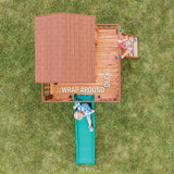 Backyard Discovery Echo Heights Cubby House with Slide - Extra Image