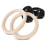 CORTEX Gym Ring Pair FIG Spec with Markings 28mm - Top-Down View