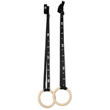CORTEX Gym Ring Pair FIG Spec with Markings 28mm - 45-Degree Angle