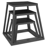 CORTEX Steel Plyo Box Set 30/45/60cm - Front View