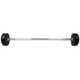 CORTEX 100kg ALPHA Series Fixed Barbell Set with Stand - Side View