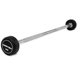 CORTEX 100kg ALPHA Series Fixed Barbell Set with Stand - Top-Down View