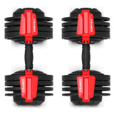 CORTEX Revolock V2 48kg Adjustable Dumbbell + Barbell + Kettlebell All-in-One Set with Stand (24kg Pair) - 45-Degree Angle