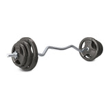 CORTEX PR4 Folding Power Rack with 90kg Standard Tri-Grip Weight and Bar Set - 45-Degree Angle