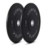 CORTEX PR4 Folding Power Rack with 130kg Olympic Bumper Weight, Bar and Bench Set - Close-Up Angle