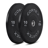 CORTEX PR4 Folding Power Rack with 130kg Olympic Bumper Weight, Bar and Bench Set - Low Angle