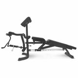 CORTEX BN-11 FID Bench with Preacher Curl and Leg Curl/Extension - Side View