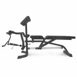 CORTEX BN-11 FID Bench with Preacher Curl and Leg Curl/Extension - Top-Down View