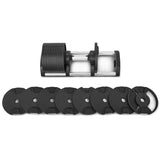 CORTEX RevoLock 64kg Adjustable Dumbbell Set (32kg Pair) - Rear View