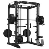 CORTEX SM-20 6-in-1 Power Rack with Smith & Cable Machine - Top-Down View