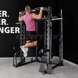 CORTEX SM-20 6-in-1 Power Rack with Smith & Cable Machine - Extra Image