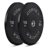 CORTEX SM20 Smith Station with 130kg Olympic Bumper Weight, Bar and Bench Set - Close-Up Angle