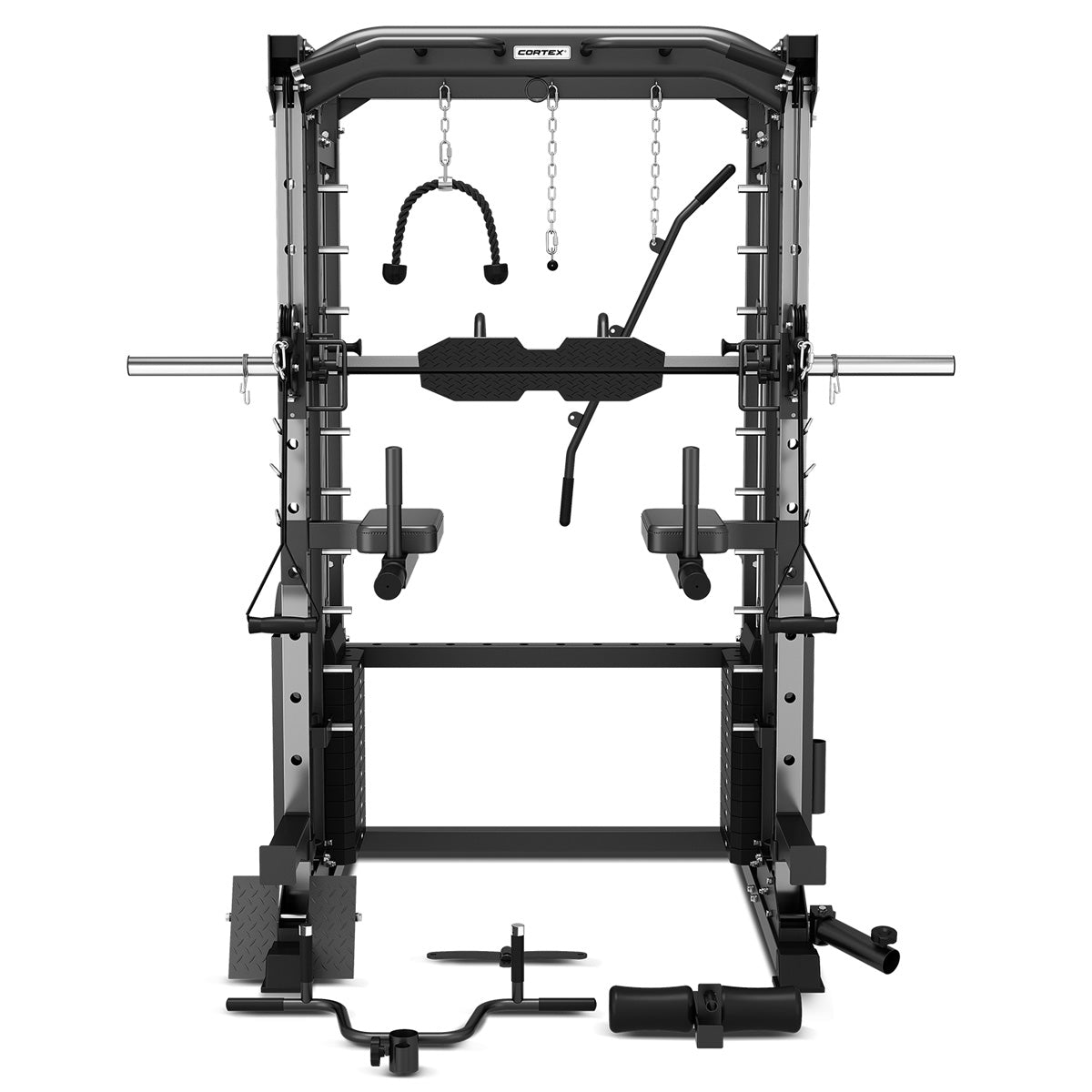 CORTEX SM25 Multi Gym (Dual Stack Functional Trainer, Smith Machine, Half Rack)