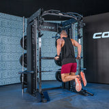 CORTEX SM26 Multi Gym (Dual Stack Functional Trainer, Smith Machine, Half Rack) - 45-Degree Angle