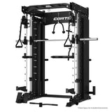 CORTEX SM26 Multi Gym (Dual Stack Functional Trainer, Smith Machine, Half Rack) - Close-Up Angle