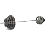 Cortex SR10 Squat Rack with 90kg Standard Tri-Grip Weight and Bar Set - Front View
