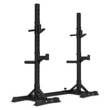Cortex SR10 Squat Rack with 90kg Standard Tri-Grip Weight and Bar Set - Rear View