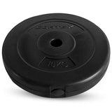 CORTEX 10kg EnduraShell Standard Weight Plates 25mm (2 Pack) - Side View