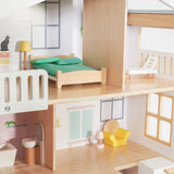 Classic World Happy Villa Dollhouse - Rear View