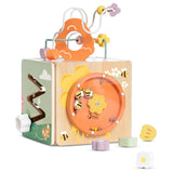 Classic World Honeybee Activity Cube - Front View