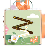 Classic World Honeybee Activity Cube - Rear View