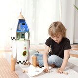 Classic World Pretend Play Rocket - Front View