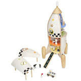 Classic World Pretend Play Rocket - Rear View