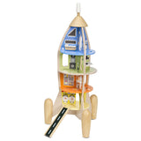 Classic World Pretend Play Rocket - Close-Up Angle