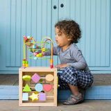 Classic World Multi-Activity Cube - Rear View