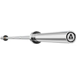 CORTEX ATHENA100 200cm 15kg Womens' Olympic Barbell With Lockjaw Collars - Side View