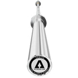 CORTEX ATHENA100 200cm 15kg Womens' Olympic Barbell With Lockjaw Collars - Top-Down View