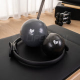 Lifespan Fitness Pilates Essentials Set - Pilates Ring with Small and Medium Pilates Ball - 45-Degree Angle