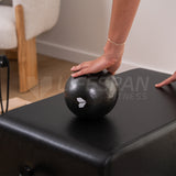 Lifespan Fitness Pilates Essentials Set - Pilates Ring with Small and Medium Pilates Ball - Close-Up Angle