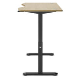 Lifespan Fitness ErgoDesk AUTO Series Automatic Standing Desk 1500mm in Oak - Rear View