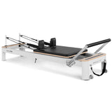 Lifespan Fitness Contour Pro Studio Aluminium Reformer Pilates Bed Set - Low Angle