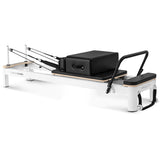 Lifespan Fitness Contour Studio Commercial Pilates Reformer Bed Set - Front View