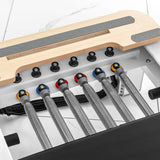 Lifespan Fitness Contour Studio Commercial Pilates Reformer Bed Set - Low Angle