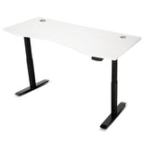 Lifespan Fitness V-FOLD Treadmill with ErgoDesk Automatic Standing Desk 1800mm in White/Black - Extra Image