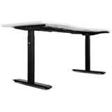Lifespan Fitness V-FOLD Treadmill with ErgoDesk Automatic Standing Desk 1800mm in White/Black - Extra Image