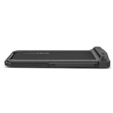 Lifespan Fitness V-FOLD Treadmill with ErgoDesk Automatic Standing Desk 1800mm in White/Black with Cable Management - 45-Degree Angle