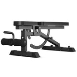 LSG GBN-006 14 Level FID Bench (Flat, Incline, Decline) - Side View