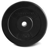 LSG GBN006 FID Bench with 84kg Weight and Bar set - Rear View