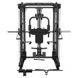 LSG GRK200 10-in-1 Home Gym Station, Power Rack, Smith Machine and Cable Crossover - Front View