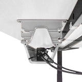 LSG Pacer M5 with Dual Motor Automatic Standing Desk 180cm in White/Black and Cable Management - Extra Image